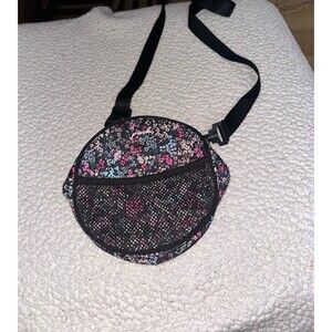 Vs pink floral crossbody